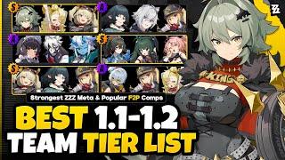 NEW ZZZ 1.1-1.2 TEAM-COMP TIER-LIST | Top 3 Meta Teams & F2P Builds!