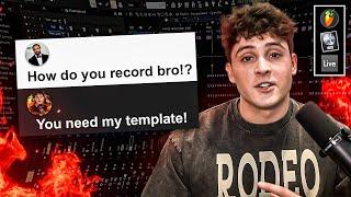 How to Record a Rap song in FL Studio 21! (Recording Template)