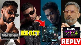 KR$NA REACT ON TALHA ANJUM - MY TERRIBLE MIND ALBUM | PENDO 46 REPLY ON EMIWAY | HUSTLE 4 | BADSHAH