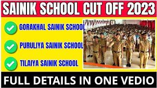 sainik school cut marks 2023