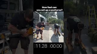 BORA Speedhorse XT vs Some sawhorse #sawhorse #tools #tooltest #diy  #contractor