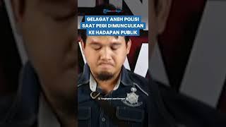 Gelagat Aneh Polisi saat Pegi Dimunculkan Disorot, Tampak Gelisah dan Sering Melirik ke Pegi