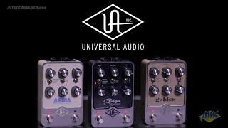 Universal Audio UAFX Pedal Series Overview - AmericanMusical.com