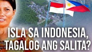 ISLA sa INDONESIA TAGALOG ang SALITA | BANDILA ng PILIPINAS ITINATAAS sa INDONESIA