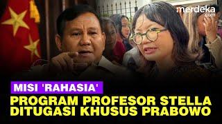 Bocoran Misi  Profesor Stella Ditugasi Prabowo, Bangun SMA Unggul & Arah Kemajuan SDM