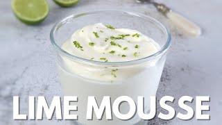 How to make Lime mousse | Food From Portugal