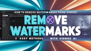 How to Remove Watermarks from Videos: 2 Easy Methods with Vidnoz AI