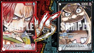 Shanks VS BlackBeard | One Piece TCG | OP09 Tournament Gameplay