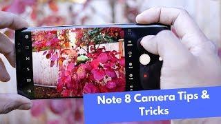 Top Note 8 Camera Tips and Tricks || Master your Note 8 Camera