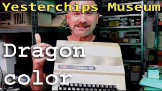 Dragon 32 ohne Farbe - Es fehlte nur EIN Chip! - Yesterchips Museum Haingrund