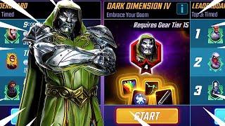 Dark Dimension 4 Speedrun! - MARVEL Strike Force - MSF