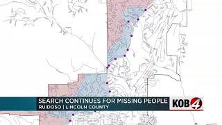 Search continues for missing people in Ruidoso