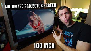 Best 4K Laser Projector 2020 Screen - VIVIDSTORM 100" Floor Rising ALR SCREEN REVIEW !