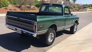 1972 Chevrolet FOR SALE K10 4x4 Cheyenne SOLD in 15 Days