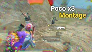 PUBG LITE MONTAGE VIDEO | POCO X3 MONTAGE | SARPANCH SAAB GAMING