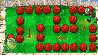 Chomper, Red Boom nut vs all Zombies | Plants vs Zombies Hack