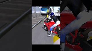 Bullet Train Crash Motorcycle 3d Driving Class #shorts#Android Gameplay#KGI