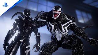 Marvel's Spider-Man 2 New Agent Venom Suit vs Venom, What If? Full Battle