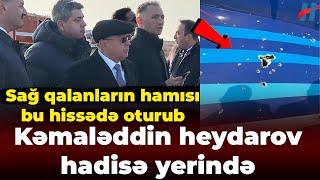 Təyyarənin quyruğunda görün nə aşkar edildi - "Bu bir az müəmmalıdır, Kəmaləddin müəllim"