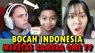 BOCIL INDONESIA BERHASIL MERETAS KAMERA WARGA OME TV  || OME. TV INTERNASIONAL