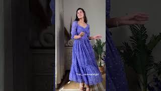 Long dresses haul #swatirathi #fashion #youtubeshorts #viralvideo #shortvideo #shorts