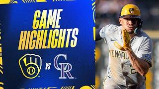 Rockies vs. Brewers Game Highlights (7/2/24) | MLB Highlights