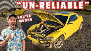 The Cheapest Turbo RX8 is Indestructible - Buzz Spits FLAMES!