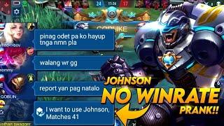 JOHNSON NO WINRATE PRANK!