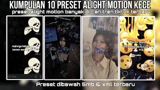 KUMPULAN 10 PRESET AM KECE PARAH TREN TIK TOK TERBARU 2024~dibawah 5mb