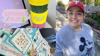 Saturday Vlog - Hot Yoga, Needlepoint Store Visit