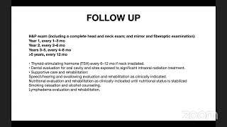 Teaching Rounds Early Glottic Cancer