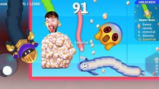 Snake io New Event Fall Guys in Snake.io Epic SnakeIo Gameplay Snake Game