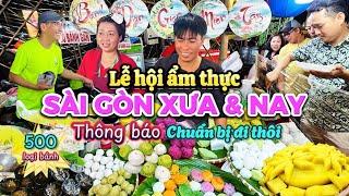 599. Sài Gòn - Toàn cảnh lễ hội ẩm thực tháng 9 và thông tin Ngày hội bánh dân gian Hương vị 3 miền