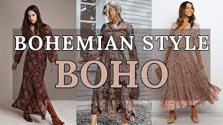 Boho Chic: Spring Outfit Ideas with Boho Dresses | Bohemian Style Lookbook