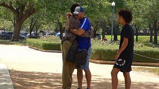 White Man 'ENDS RACISM' For Homeless Black Guy When He Sees How Badly He Is Treated