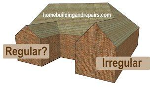 Learn The Difference Between A Regular And Irregular Roof Design - Building Architecture Ideas