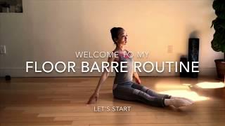 Floor Barre Routine