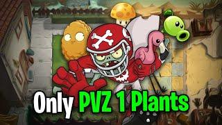 Beating Plants Vs Zombies 2 WITH ONLY Plants from PVZ 1 [The Movie]