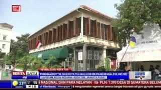 Revitalisasi Kota Tua, Eksterior Museum Fatahillah Mulai Dicat