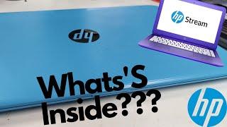 Hp Stream 14 Dissasembly teardown  - what's inside ?