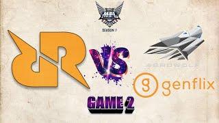 PLAYOFFS | RRQ HOSHI VS GENFLIX AEROWOLF | GAME 2 !!!