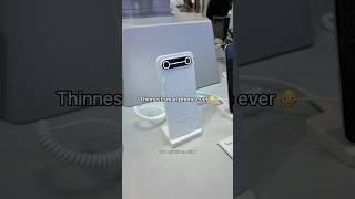World’s THINNEST Smartphone  Hands-On with Techno Spark Slim at MWC 2025 #smartphone
