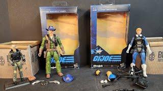 GIJoe Classified Wild Bill and Glenda Haslab Dragonfly Pilots