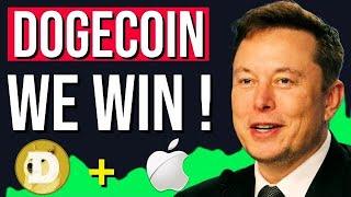 DOGECOIN (DOGE)  LATEST BREAKING NEWS TODAY  (APPLE CONFIRMS THIS )