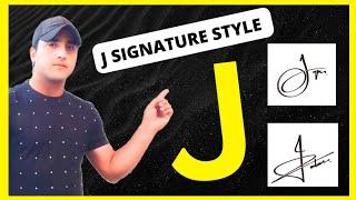  J signature style | Signature style of my name J | J signature