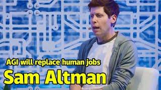 Sam Altman | AGI is neither good nor bad, it depends on how humans use it