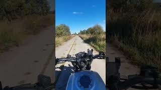 На моцике за город) #мото