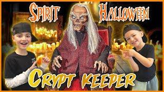 Spirit Halloween 2023 The Crypt Keeper Unboxing And Demo | Spirit Halloween 2023 animatronic