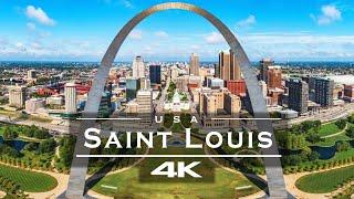 Saint Louis, Missouri - USA  - by drone [4K]