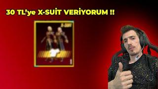 30 TL'ye X-SUİT VERİYORUM  !! | PUBG MOBİLE #pubgmobile